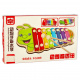 Aga Colorful wooden Xylophone for children Crocodile