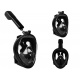 Face snorkelling mask L/XL Black ISO