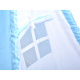 Children's teepee ZA3556 Blue/White
