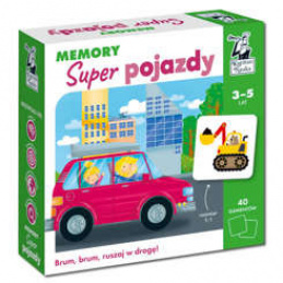 Captain Science Memory Game Super Vehicles GR0638 Universal