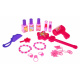 Interactive portable vanity table for girls 3+ Mirror + cosmetics + accessories