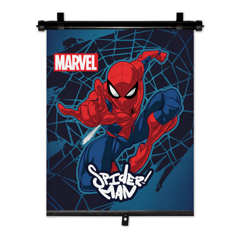 RETRACABLE AUTO SHADE SPIDERMAN