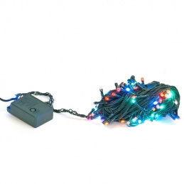 E10B2 CHRISTMAS LIGHTS RGB 100LED 10M