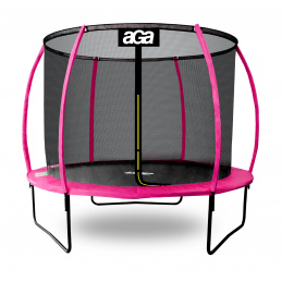 Aga SPORT EXCLUSIVE Trampoline 180 cm Pink + Safety Net