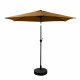 Aga Tilt Garden Parasol 250 cm Brown