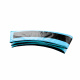 Aga Spring Cover for Trampoline EXCLUSIVE 500 cm Light Blue/Black