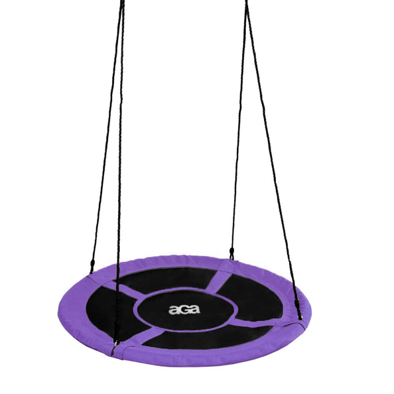 Aga Hanging Swing Ring 90 cm Purple
