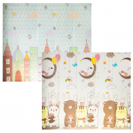 Aga4Kids Children's Foldable Foam Mat 200x180 cm DS3018