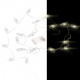 LED photography lights 1.5 m 10LED warm white