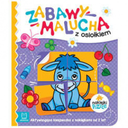 Axioma Toddler Fun with Donkey Sticker Book KS0825 Universal
