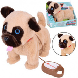Interactive Plush Dog BENIO Walks Barks Wags Tail ZA5365 Universal