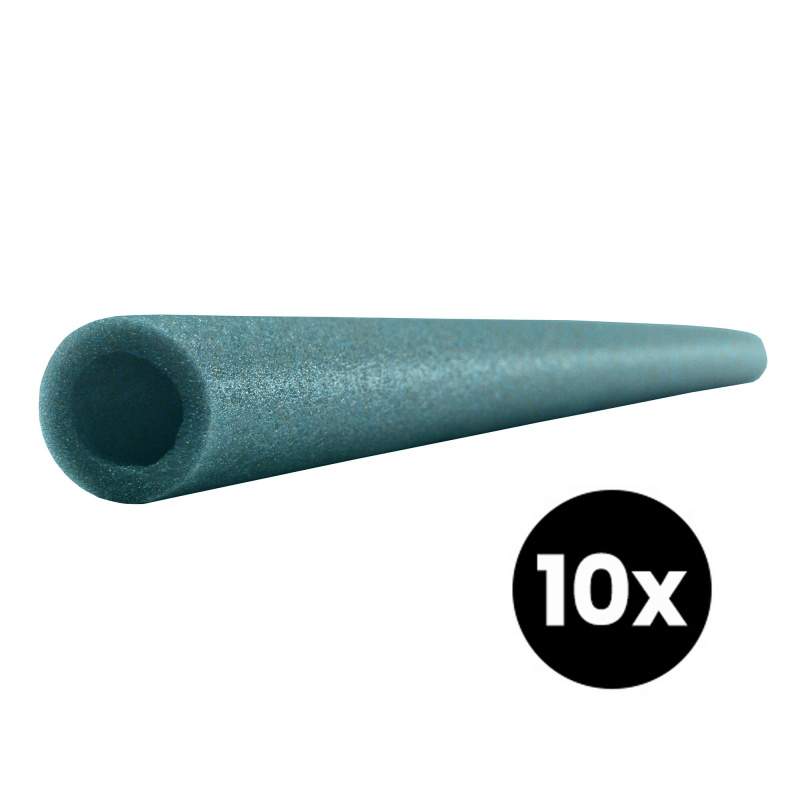 Aga Foam Protection for Trampoline Poles 70 cm Dark Green 10pcs