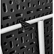 Aga Garden Folding Table 240x74x74 cm Black