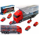 Aga Transport vehicle TIR + metal fire trucks