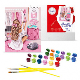 Paint by Numbers Set Prywatka KHO4825 40x50 AP0027 Universal