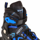 4-in-1 Roller Skates Set for Kids Size 34-38 Blue