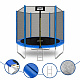 Aga SPORT TOP Trampoline 250 cm Blue + Safety Net + Ladder