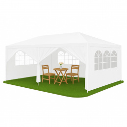 Aga Garden Pavilion 3x6 m White