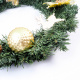 Aga Christmas Wreath 40 cm Gold