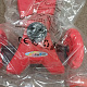Children's three-wheeled scooter with LED wheels Red 6DZ076 - II. QUALITY