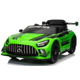 Mercedes GT3 Evo GREEN Soft wheels Eva, soft seat License Lithium-ion battery