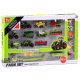 Tractor set agricultural machinery combines ZA4366