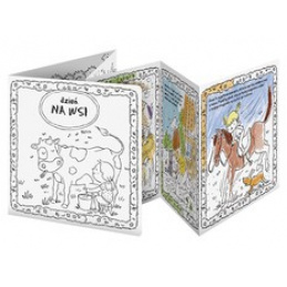 MONUMI Coloring Book - Children and Animals in Nature 5+