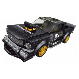 Sports Car Building Set Black 414pcs.