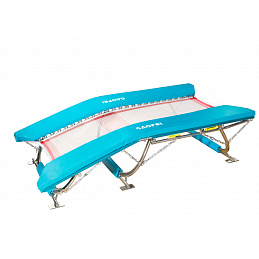 Sports trampoline + transport cart