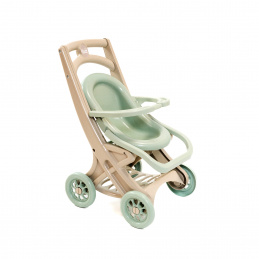 Doloni Plastic Doll Stroller Beige