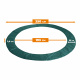 Aga Spring Cover for Trampoline 250 cm Dark Green