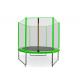 Aga SPORT PRO Trampoline 150 cm Light Green + protective net