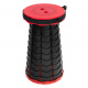 Aga Telescopic Folding Stool Black-Red