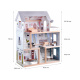 Boho style wooden doll villa with LED lights ZA4131