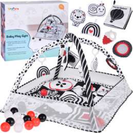 Contrast educational play mat playpen + balls crinkle book ZA5826 universal
