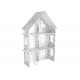 MONUMI 3D Foldable Coloring XXL Street House Spring 4+