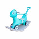 Aga4Kids Plastic Rocking Horse 2-in-1 DS3803 Blue