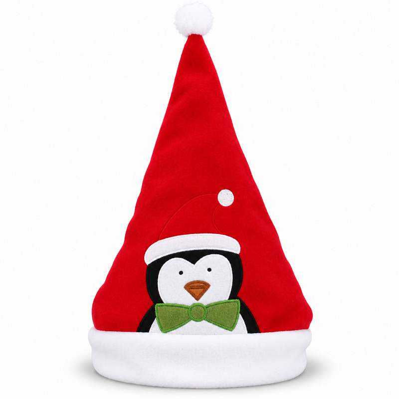 SUN8620 penguin with a bow