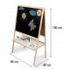 Aga4Kids Children's whiteboard 2in1 MBUSY 100 cm