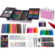 Aga Plastic Painting Set in a Case 145 pcs Pink