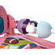 Aga Educational mat with piano and rattles Pink