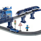 Aga Children's train-track Police 92 parts