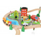 Aga4Kids Wooden Train Track 78 pieces on batteries