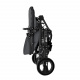 Kiduku Combined Stroller 3-in-1 Grey/Black