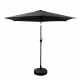 Aga Tilt Garden Parasol 250 cm Dark Grey
