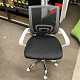 Aga Office Chair Black - White - 2nd QUALITY