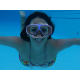 Aga Diving mask swimming goggles black