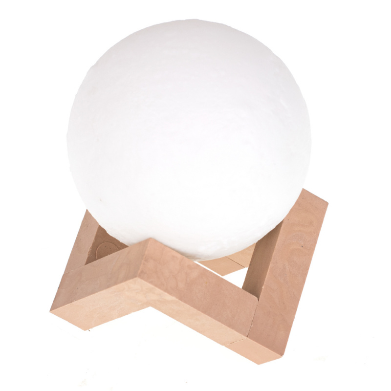 Aga Decorative lamp Moon 3D - plastic