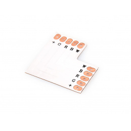 Corner connector for 5050 RGBW 12mm LED strips