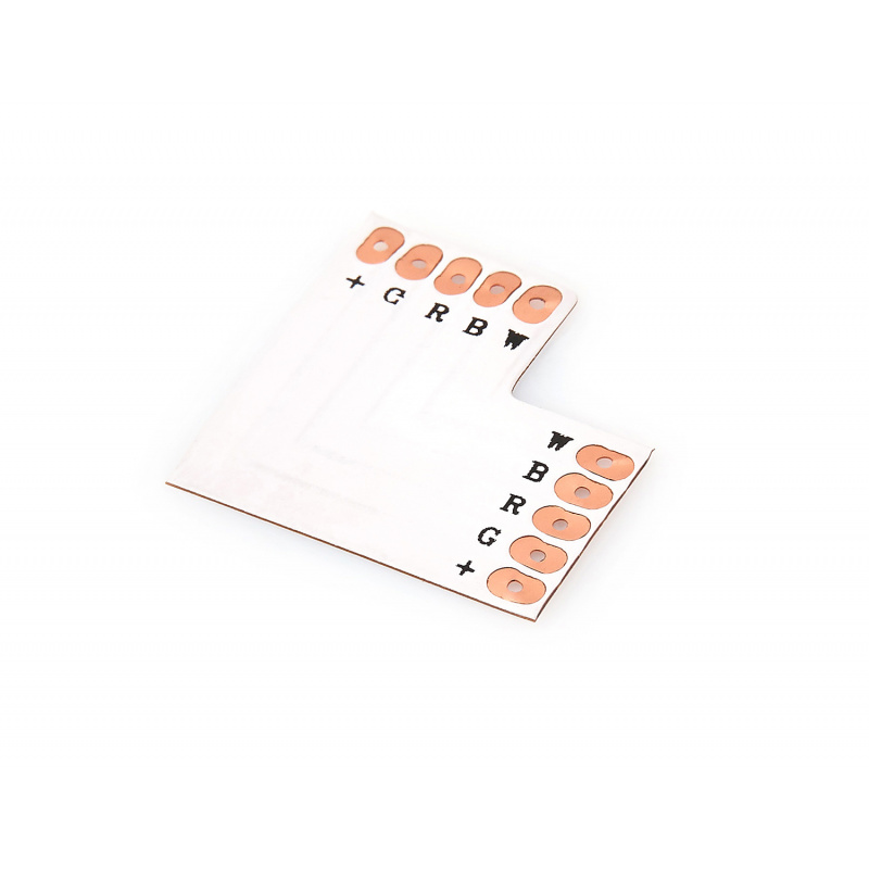 Corner connector for 5050 RGBW 12mm LED strips